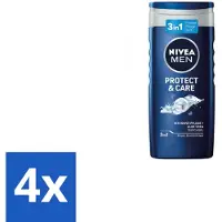 Nivea Men – Douchegel – Original Care – 250 ml - Voordeelverpakking - 4 stuks