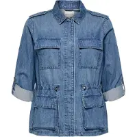 ONLY Carkenya Denim Jas Dames Blauw 48