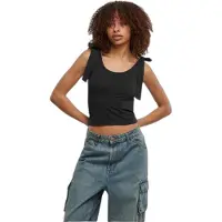 Urban Classics Top zwart / wit