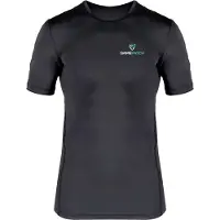 Gamepatch | Compression shirt SHORT SLEEVES | Zwart | Maat 2XL | Basketball | Handball | Urban Sports