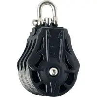 WICHARD Triple Swivel Shackle Pulley 10 Mm Zilver 45 mm