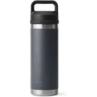 Yeti Coolers - Rambler Bottle Chug Cap - Isoleerfles 532 ml, zwart/grijs