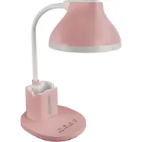 Ideus 7-W LED-bureaulamp met instelbare lichtkleur en aanraakschakelaar, roze. DEBRA 04231