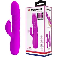 Pretty Love - Melanie - Stotende Rabbit Vibrator - Roze