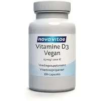 Nova vitae Vitamine D3 1000IE/25mcg vegan