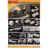 Modelbouwpakket Ruimtevaart - 7707 M142 High Mobility Artillery Rocket System Plastic - 1:72 - Modelbouw