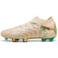 Puma Future 9 Ultimate CNY Gras Voetbalschoenen (FG) Creamy Vanilla Goud Groen