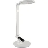Ideus Bureaulamp met LED-verlichting, dimbaar, met aanraakschakelaar, wit, RAGAS 04171