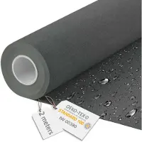 OEM Canvas Waterdicht - Meubelstof per meter, Imitatie Plat 160 cm Breed - Waterafstotende stof 220 g/m2 600D - Zonneschermstof Waterdicht per meter, Stony Beach 2M