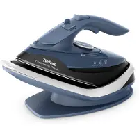 Tefal Fv6675 Freemove Power Draadloos Stoomstrijkijzer Blauw