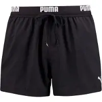 Puma Swim Logo Short Heren Zwembroek - zwart - Maat L