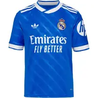 Adidas Functioneel shirt 'REAL' blauw / geel / rood / wit