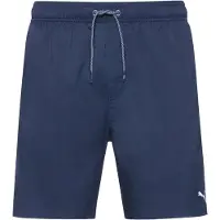 Puma Swim Halflange Zwembroek voor Heren, Blauw, Maat S