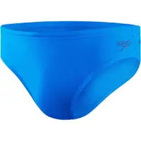 Speedo Eco+ Brief 7 cm Heren - Zwembroek Heren - Chloorbestendige Zwemslip Heren - Strakke Sportzwembroek met Trekkoord - Marine - M