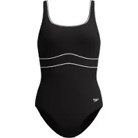 Speedo Shaping Contoureclipse Swimsuit Zwart UK 40 Vrouw