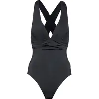 Seafolly - Women's Collective Cross Back One Piece - Badpak 44, zwart