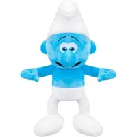 De Smurfen Vrolijke Smurf - Pluche Knuffel 34 cm