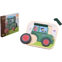 Johntoy Fien & Teun - Tractor puzzel - Educatief spel
