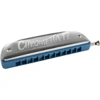 Hohner Chrometta Colour 12 G Major Blue
