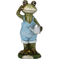 Intratuin Tuinbeeld Froggy Friends Kikker Met Gieter 9 X 8 X 21 Cm