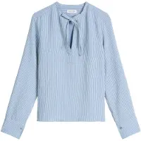 Marc O'Polo Blouse lichtblauw / wit