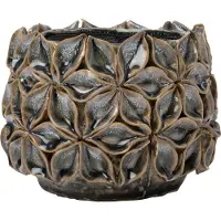 Intratuin Bloempot Bilbao Blauw D 11 H 8,5 Cm