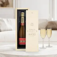 Yoursurprise Champagne in gegraveerde kist - Piper Heidsieck Brut (750ml)