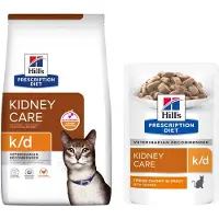 Hill's Pet Nutrition Hill's Prescription K/D Kidney Care kattenvoer met kip 8 kg