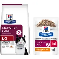 Hill's Pet Nutrition Hill's Prescription Diet Feline i/d Digestive Care Chicken | 8 kg