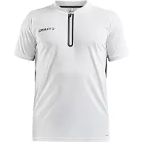 Craft Tennisshirt Men Pro Control Impact Polo M White Black-XXXL