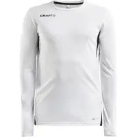 Craft Tennisshirt Men Pro Control Impact LS Tee M White Black-XXXL