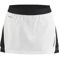 Craft Tennisrok Kids Pro Control Impact Skirt J White Black-Maat 158