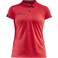 Craft Tennisshirt Women Pro Control Impact Polo W Bright Red Black-M