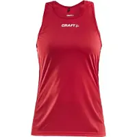 Craft Singlet Women Rush Singlet Bright Red-XL