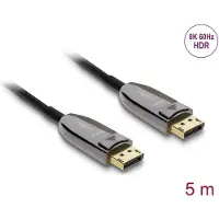 DeLOCK Active Optical Cable DisplayPort 2.1 8K 60 Hz 40 Gbps 5 m