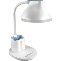 Ideus LED-bureaulamp met instelbare lichtkleur en aanraakschakelaar, wit, DEBRA 04230