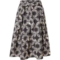 More & more Rok zwart / natuurwit