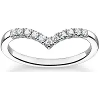 Thomas Sabo - TR2394-051-14-54 - Ring - Dames - 925er Zilver - ringmaat 54