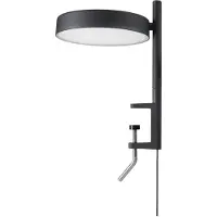 Wästberg W242 Pastille Alu Tafellamp With short clamp (c1) | Jet Black