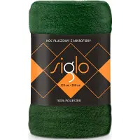 Faro Fleeceplaid, Groen - 220 x 200 cm - Polyester