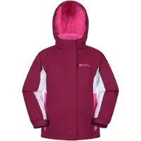 Mountain Warehouse Honing ski-jas voor kinderen (Druif)