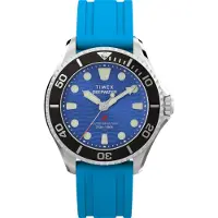 Timex Deep Water Meridian Unisex Horloge Blauw TW2Y40400
