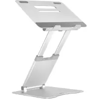 Desq Alu laptopstand Telescopisch