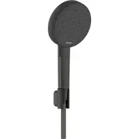 Hansgrohe Raindance Alive Select S - Doucheset - EcoSmart waterbesparend - Select-knop bediening - 125mm maat - 3 straalfuncties - Brushed Black Chrome
