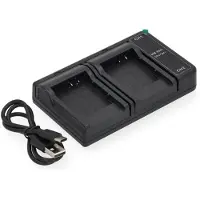 123accu Nikon EN-EL11 USB-C double slot oplader (4.2V, 0.7A, huismerk)