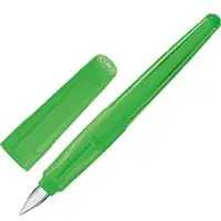 Stabilo EASYbuddy NEON - Ergonomische Vulpen - Groen - Standaard M Punt Voor Rechtshandigen