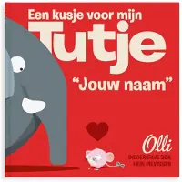 Boek met naam en foto - Een kusje voor mijn Tutje - Softcover