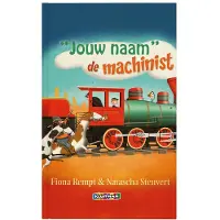 Boek met naam - Daan de machinist (Softcover)