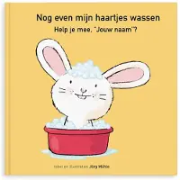 Boek met naam en foto - Nog even mijn haartjes wassen - Softcover