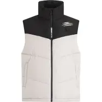 Plein sport Bodywarmer crème / zwart